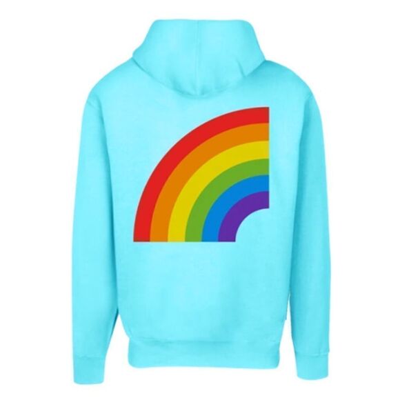 6ix9ine Blue Shark Print Gooba Size Medium Hoodie New Without Tag - Picture 2 of 4